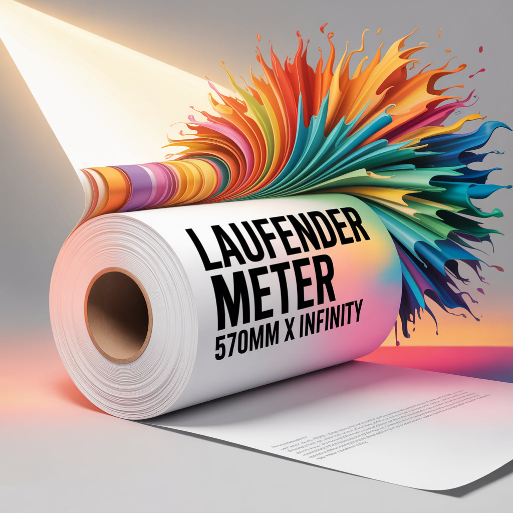 DTF auf Rolle nur Weißdruck, laufender Meter