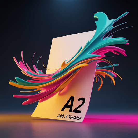 DTF DIN A2 Farbe + Weiß