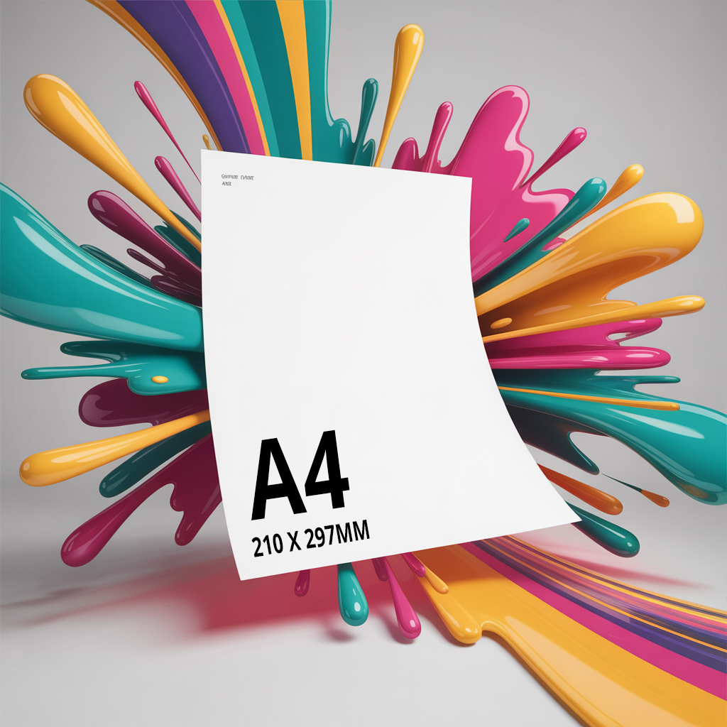 DTF DIN A4 nur Weißdruck